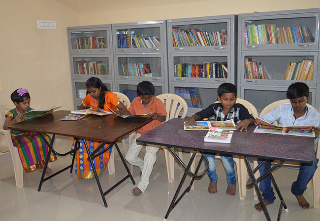 Library interior
